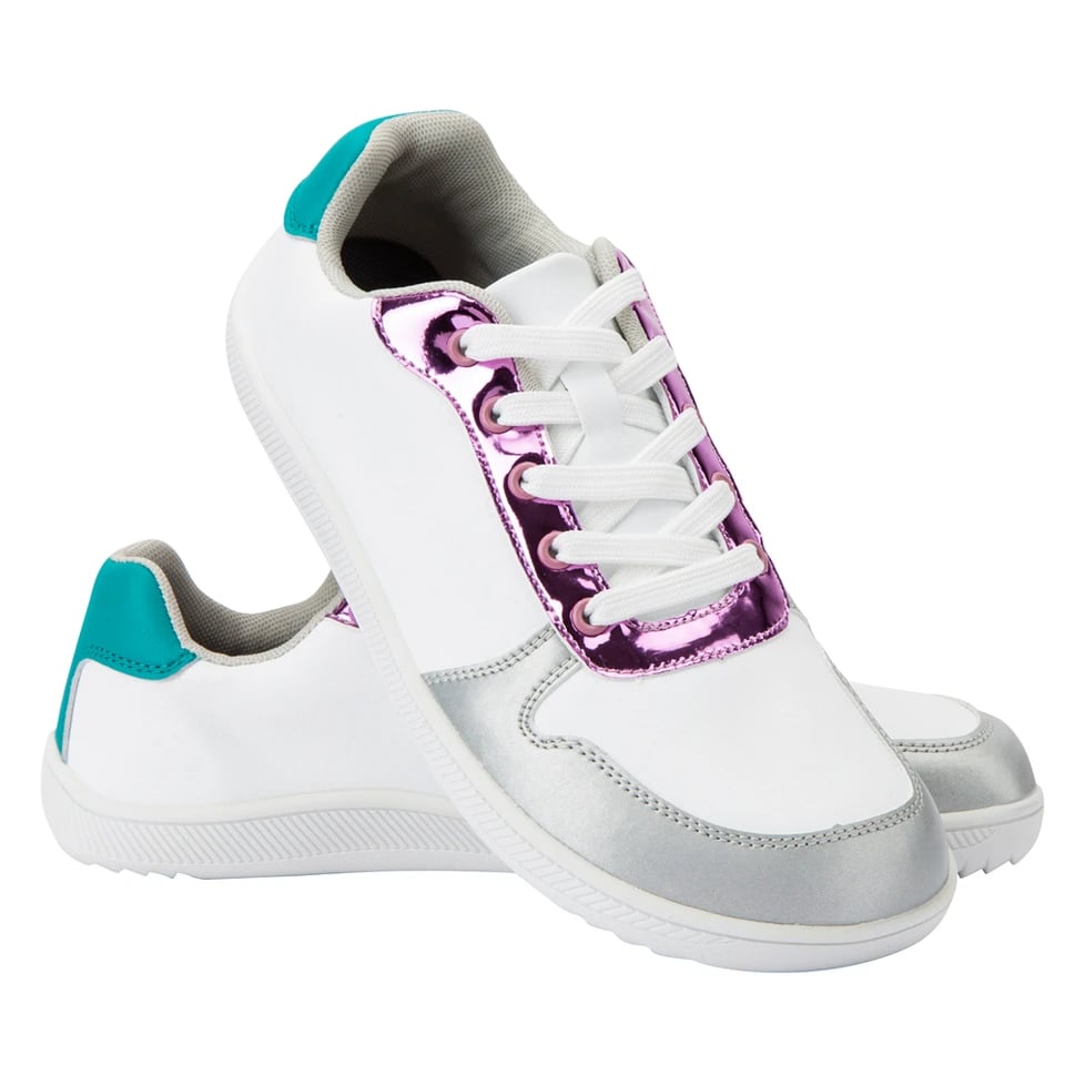 Bosé boty z měkké kůže pro ženy flexibilní minimalistické tenisky pro pohodlnou chůzi