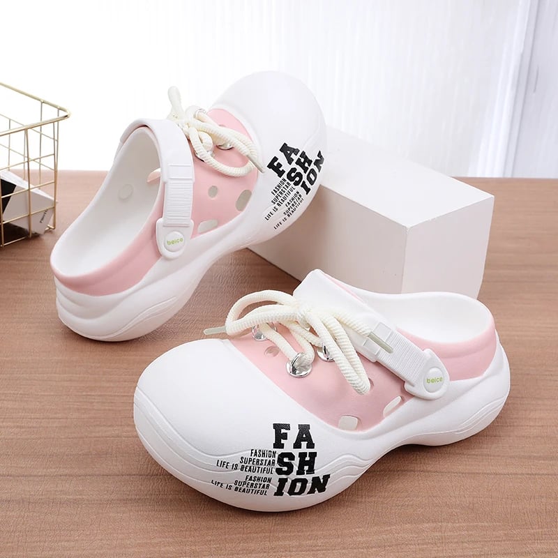 Letní pohodlné sandály pro ženy EVA lehké neklouzavé plážové voděodolné zahradní boty