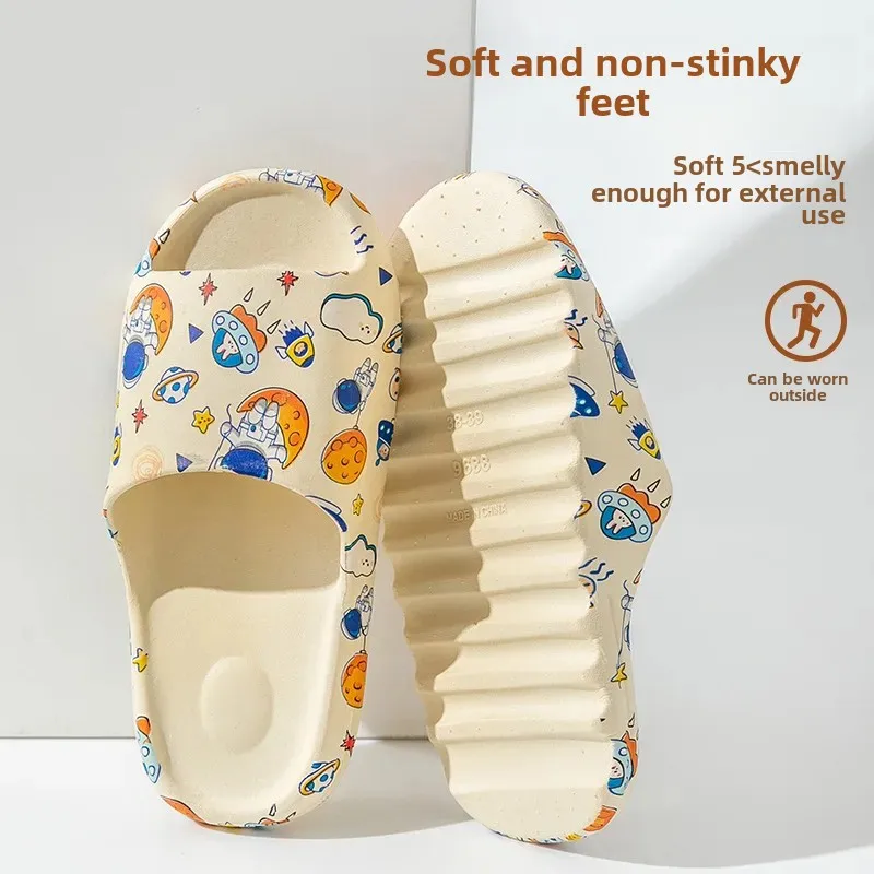 Kokosové pantofle do koupelny pro muži a ženy Soft PVC tlusté dno letní pohodlné