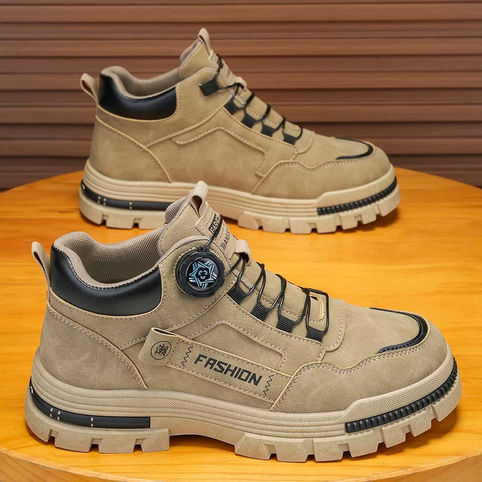 Pánské nízké šněrovací tenisky s platformou pro outdoor sportovní street skate