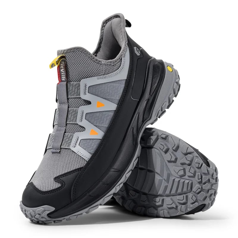 Pánské široké slip-on tenisky pohodlné běžecké boty proti uklouznutí s oporou klenby pro oteklé nohy