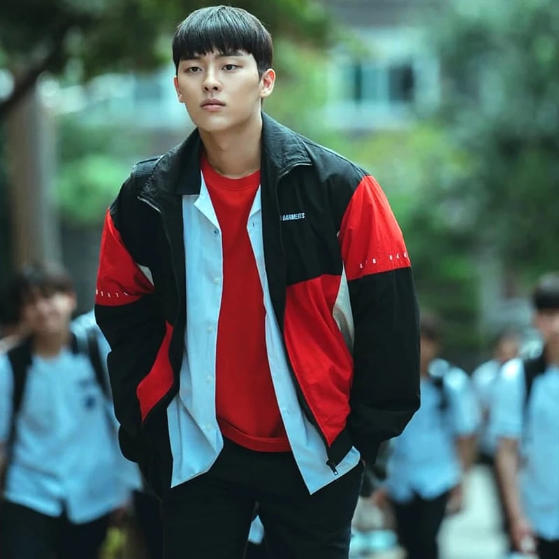 Bunda Ahn Suho Weak Hero Class 1 Unisex sportovní kabát muži ženy atletika aktivní oblečení topy volné svrchní oblečení Qt8 oděvy zip oblečení